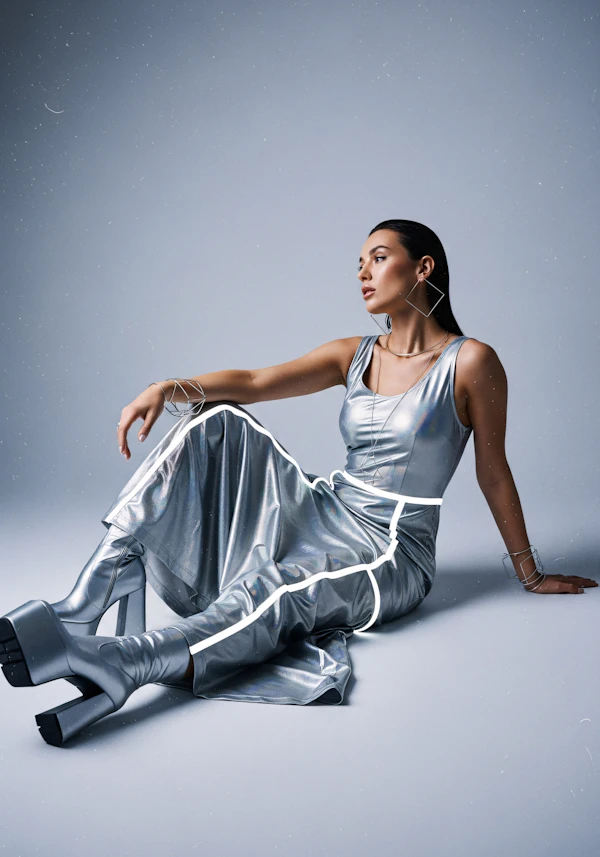 Futuristic Fashion Pose