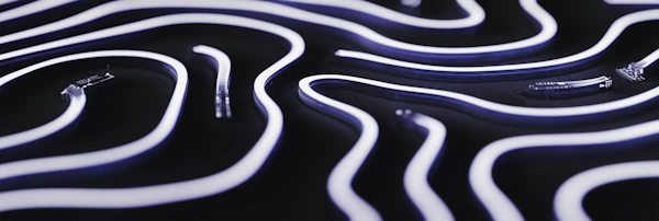 Glowing Neon Light Art