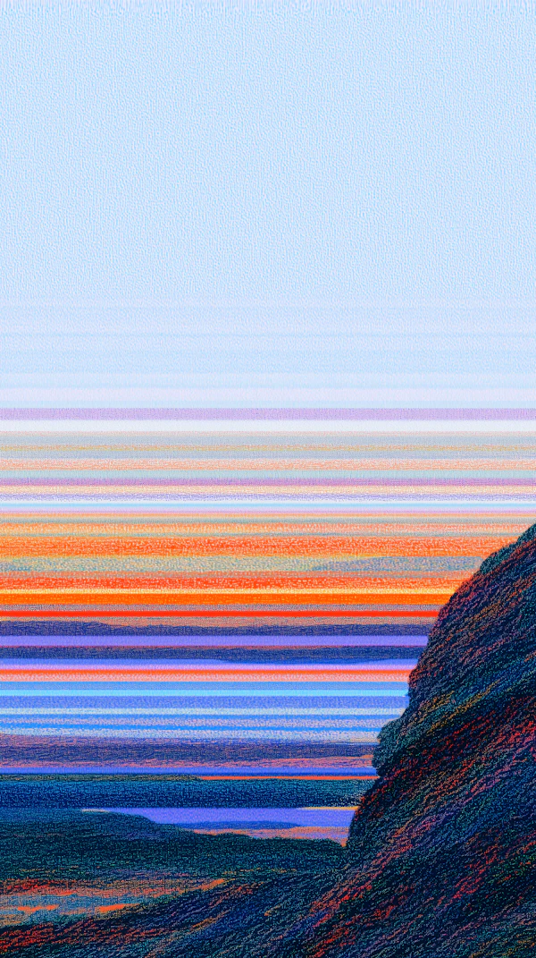 Vibrant Rocky Landscape