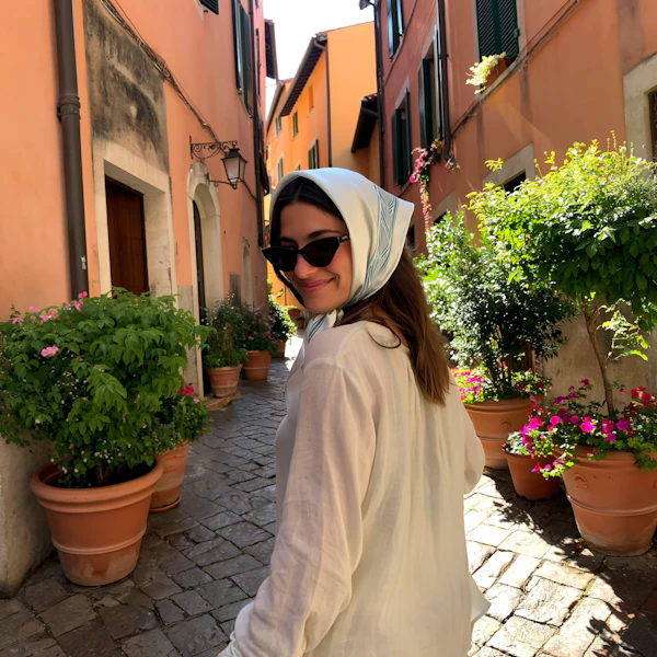Charming Alley Stroll