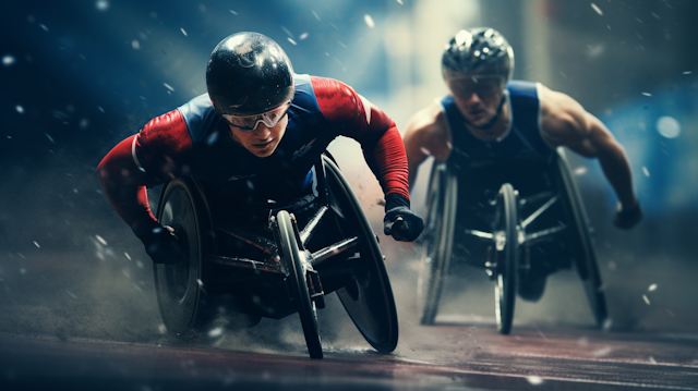 Racing Resolve: Wheelchair Athletes in Motion