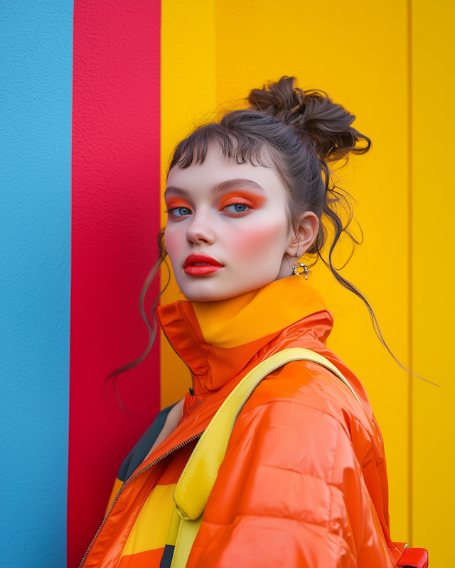 Colorful Fashion Portrait