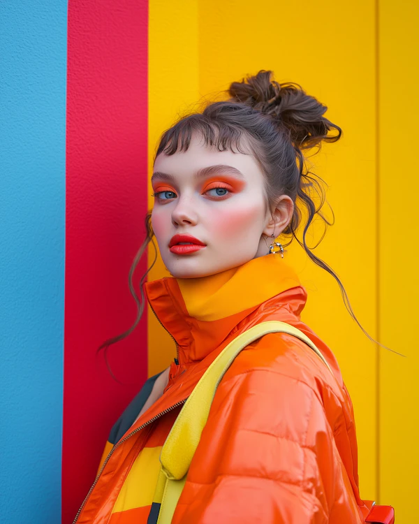 Colorful Fashion Portrait