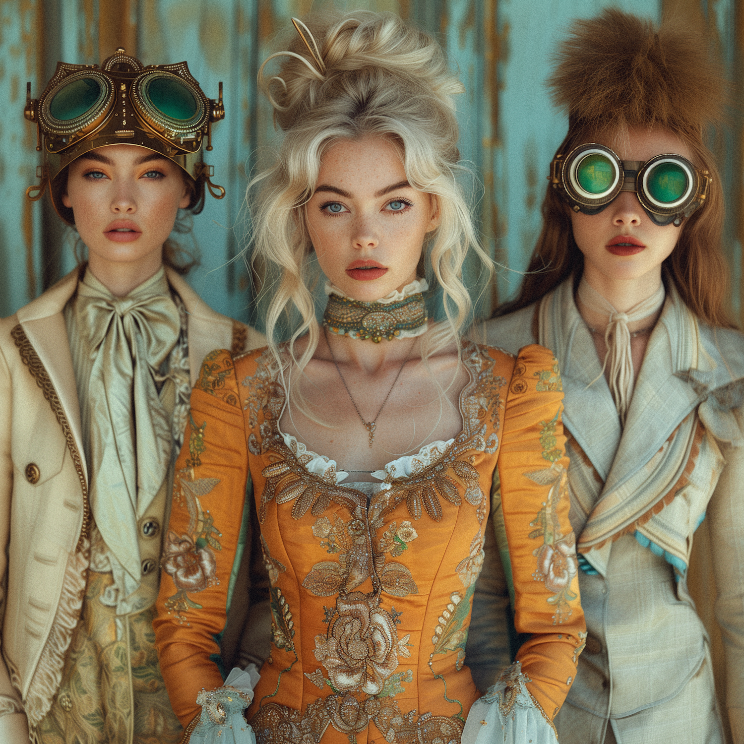 Steampunk Women Trio