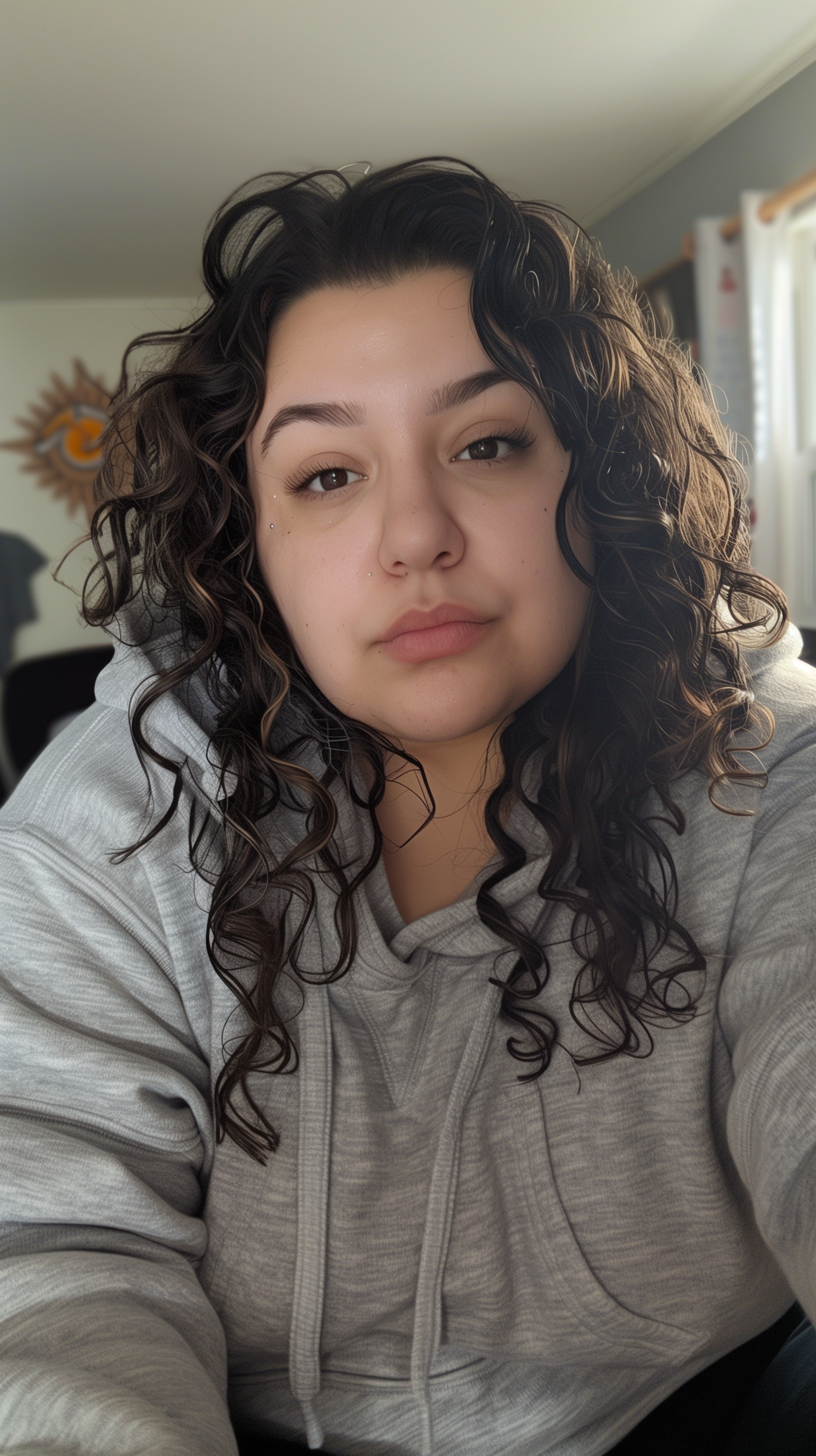 Serene Portrait of a Young Woman