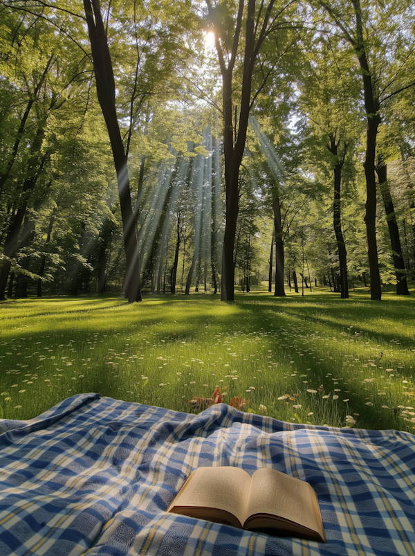 Serene Forest and Reading Escape