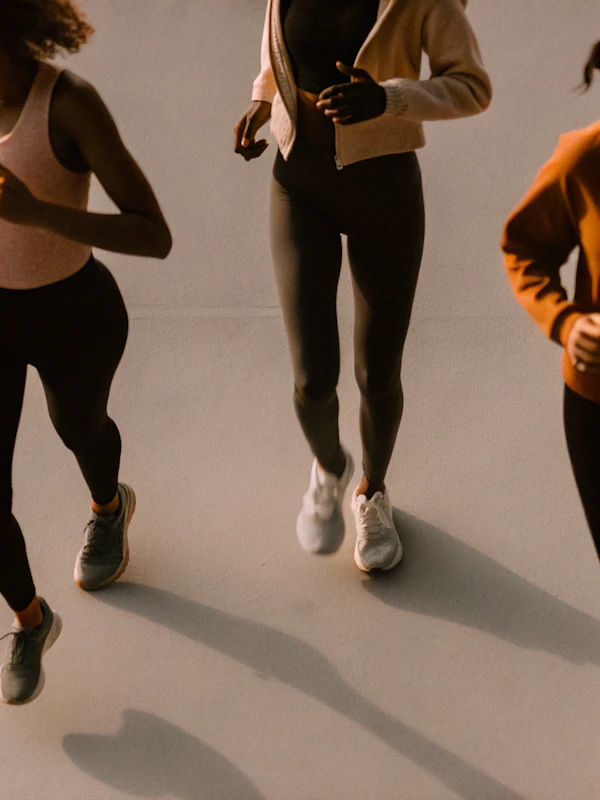 Joggers in Motion