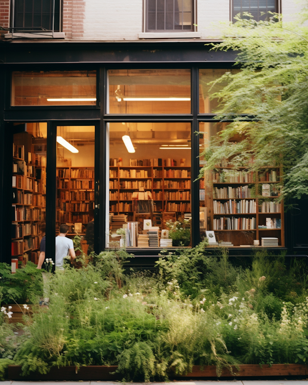 Literary Haven Amidst Verdant Charm