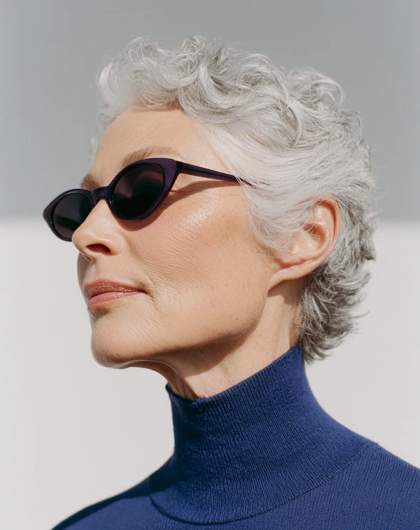 Stylish Portrait Close-Up
