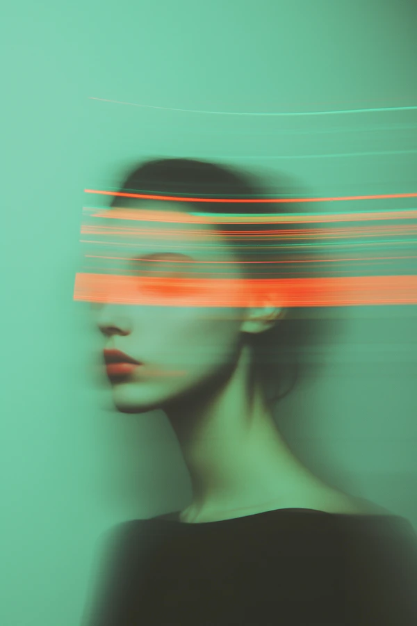 Surreal Woman Portrait