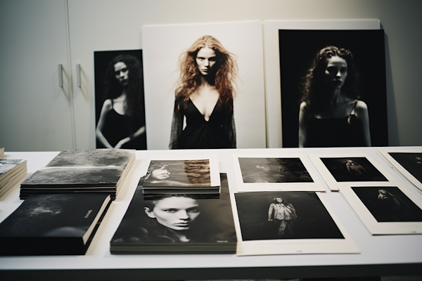Monochrome Elegance: A Curated Exhibition of Fashion Portraiture