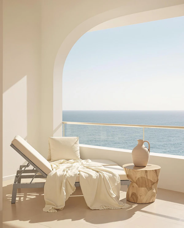 Serene Balcony Scene