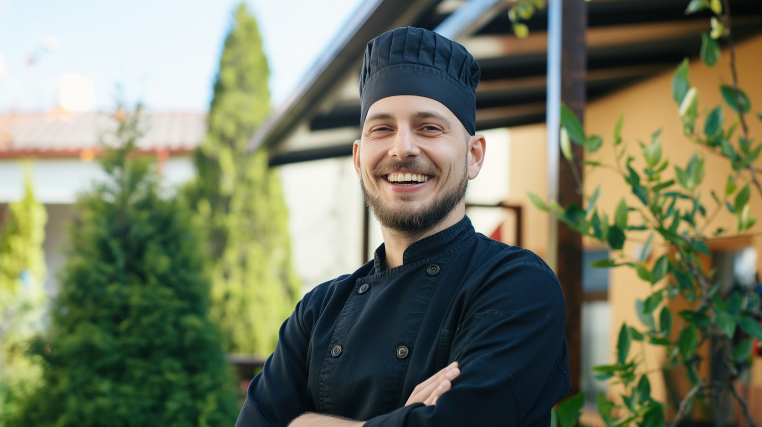 Outdoor Chef Portrait