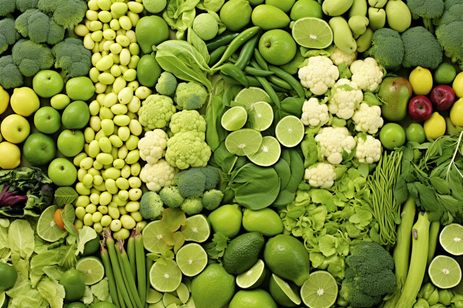 Verdant Bounty: A Tapestry of Green Produce