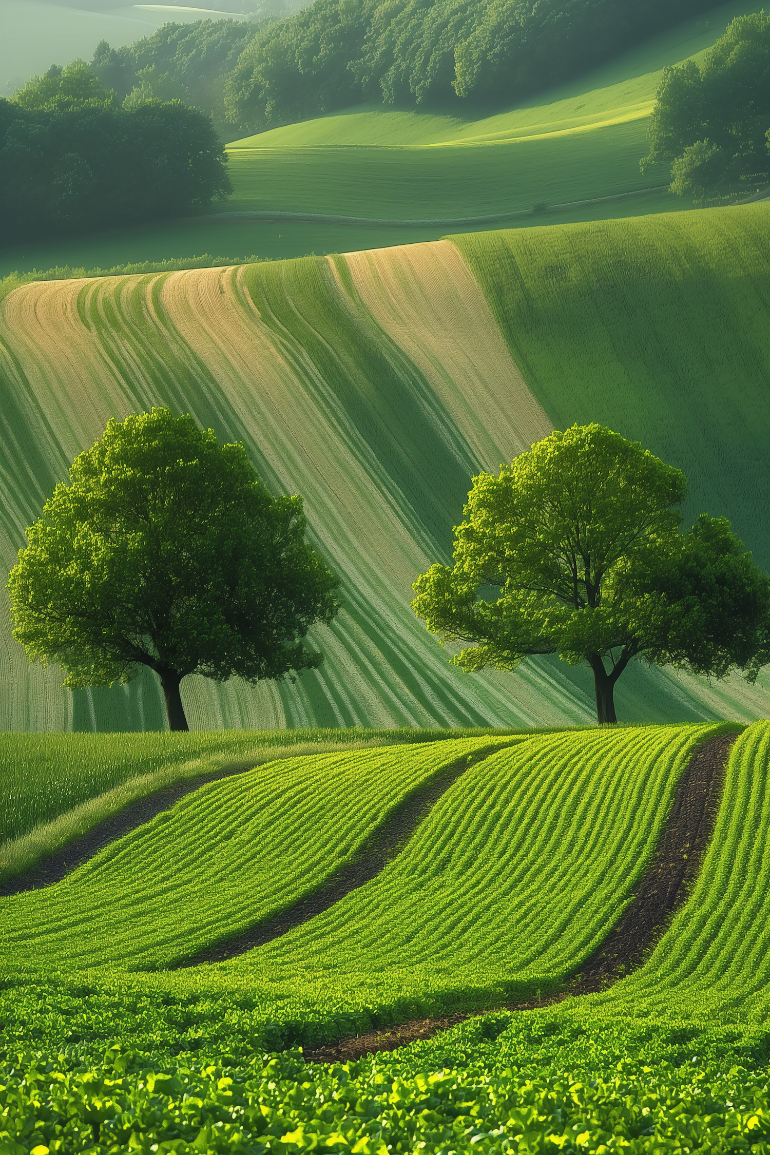 Serene Rural Landscape