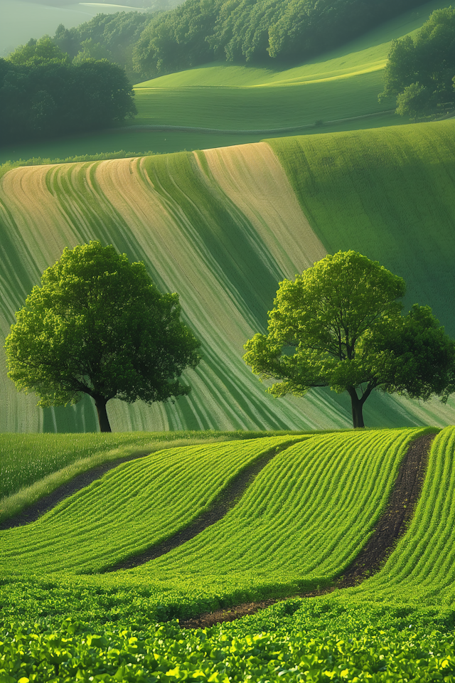 Serene Rural Landscape