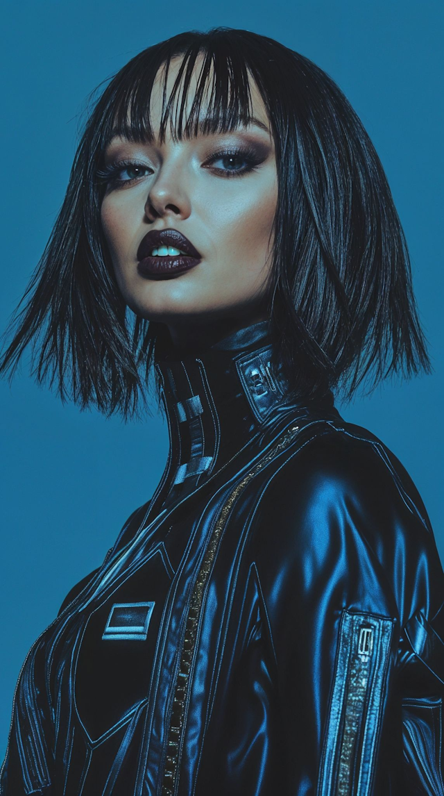 Futuristic Fashion Portrait