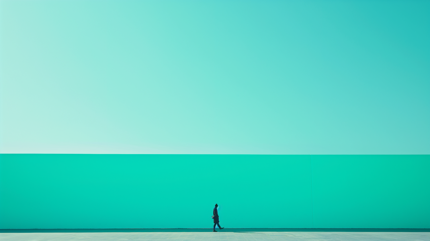 Solitude in Turquoise