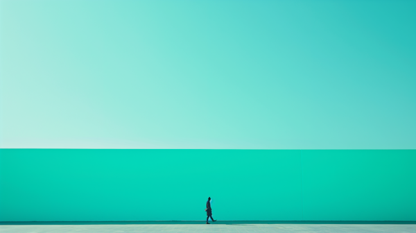 Solitude in Turquoise