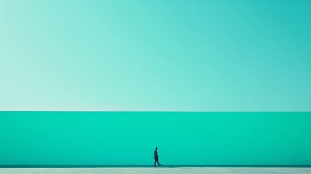 Solitude in Turquoise