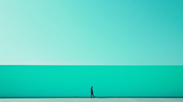 Solitude in Turquoise
