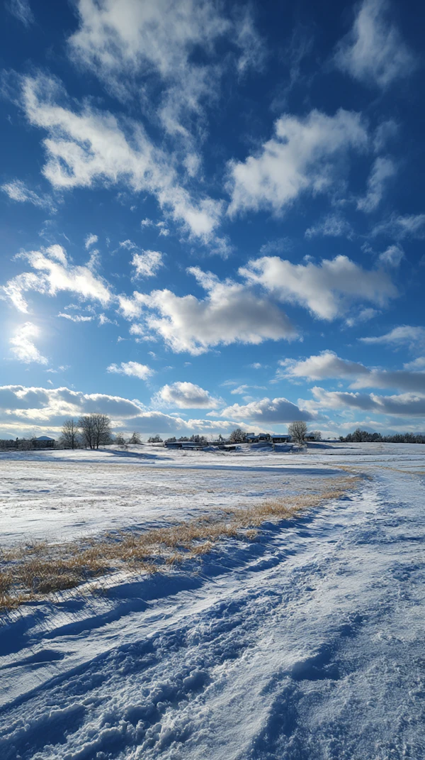 Serene Winter Landscape