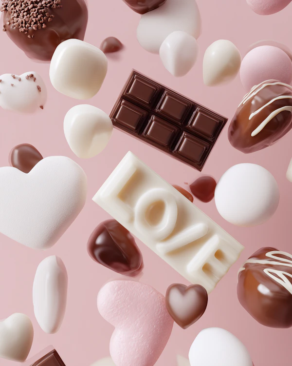 Romantic Chocolate Art