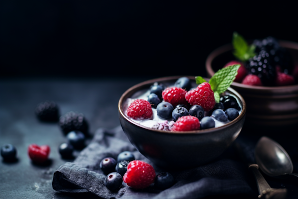 Rustic Berry Delight Bowl