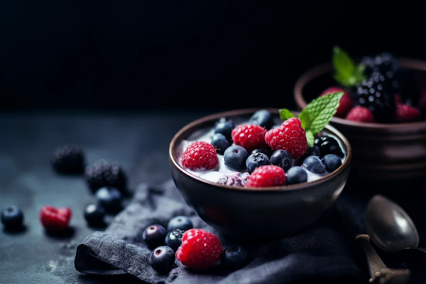 Rustic Berry Delight Bowl