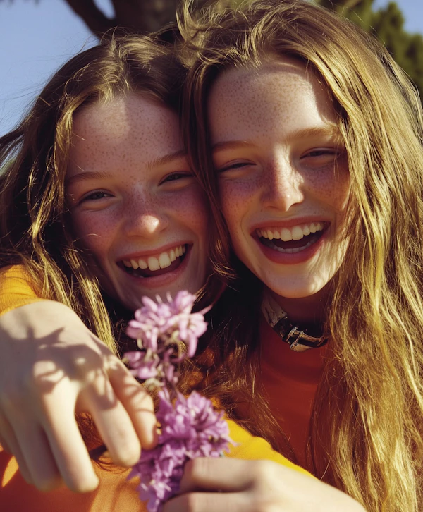 Joyful Close-Up Portrait
