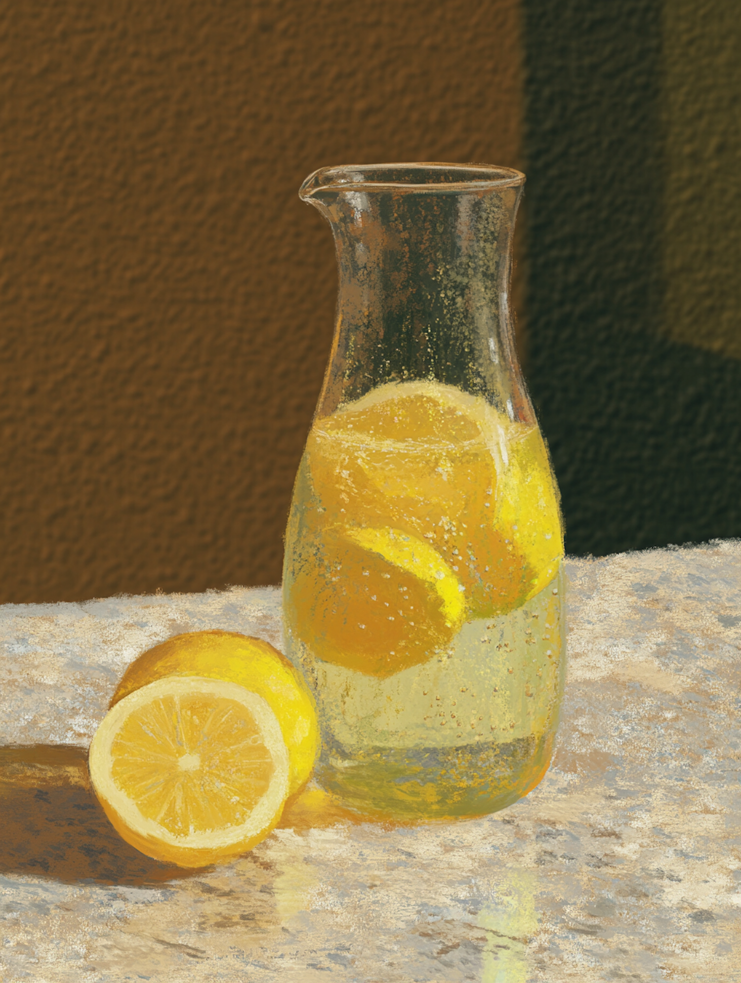 Lemon Water Carafe