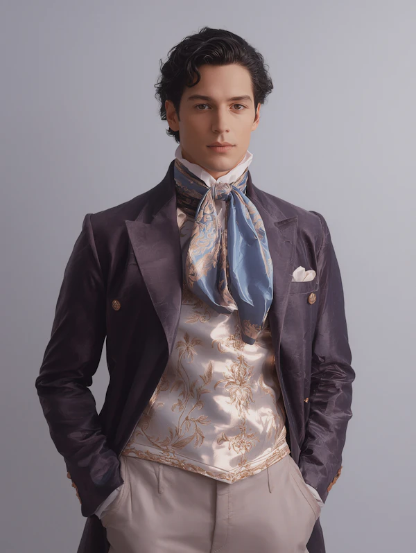 Vintage Elegance Portrait