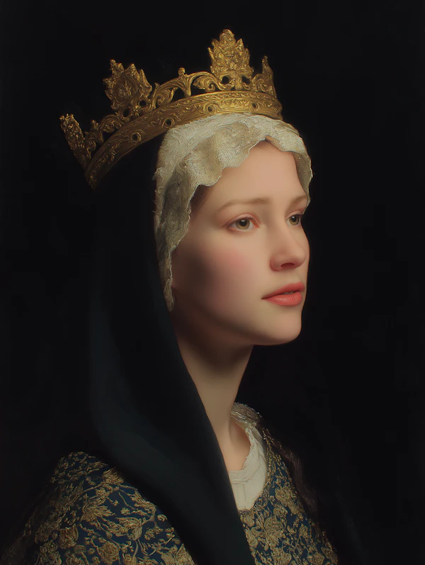Regal Portrait of Woman