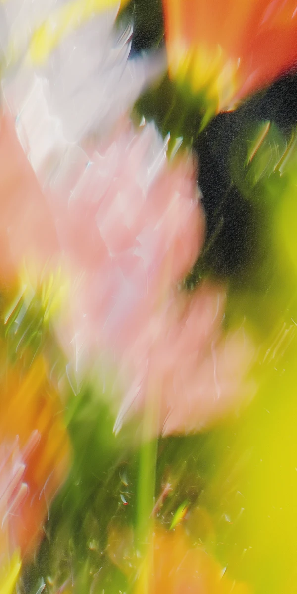 Abstract Floral Blur