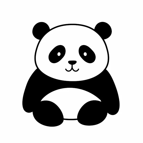 Cartoon Panda Illustration