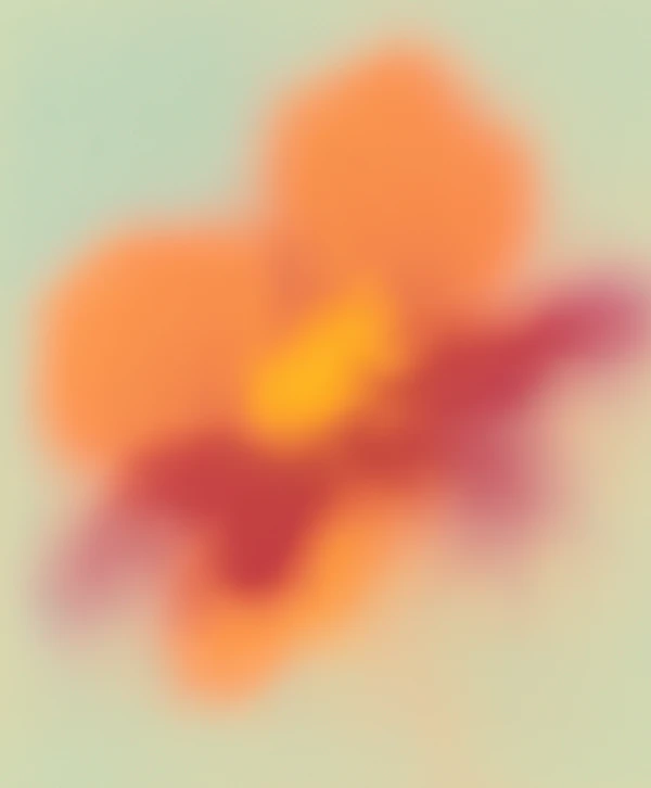 Abstract Floral Blur