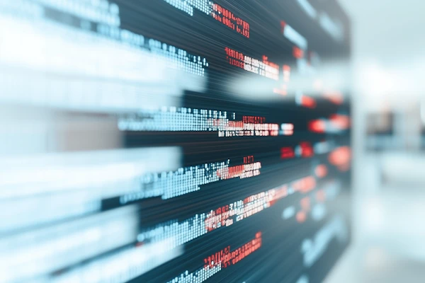 Futuristic Code Display