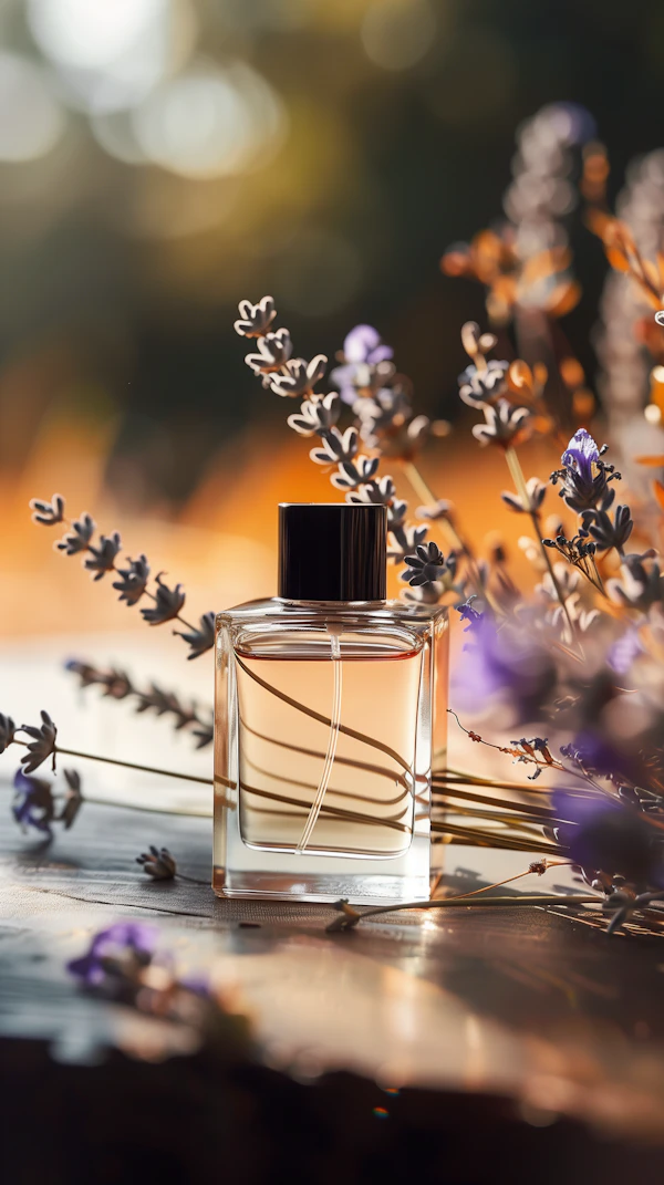 Perfume and Lavender Scene