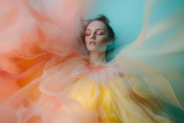 Serene Woman Portrait
