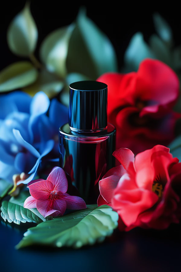 Elegant Perfume Display
