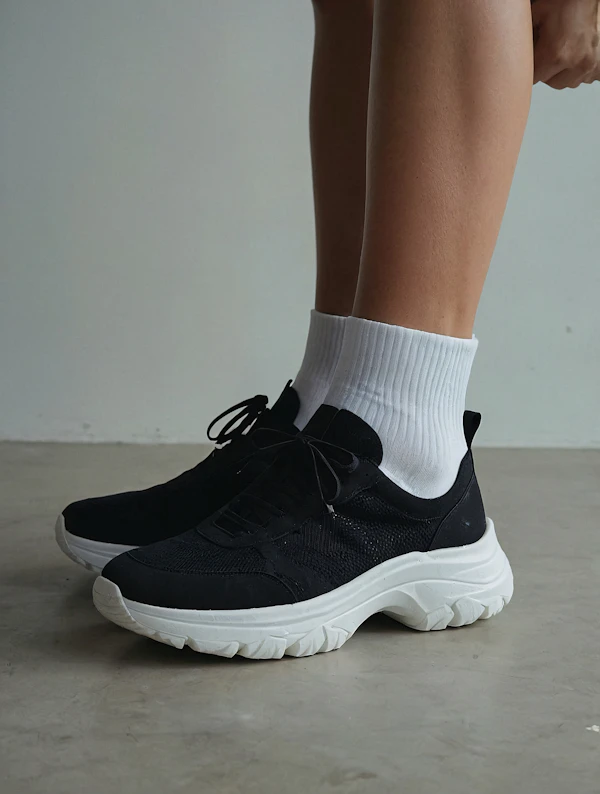 Modern Sneakers Close-Up