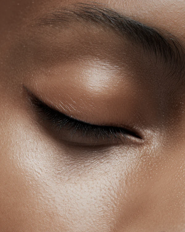 Close-Up of Closed Eye