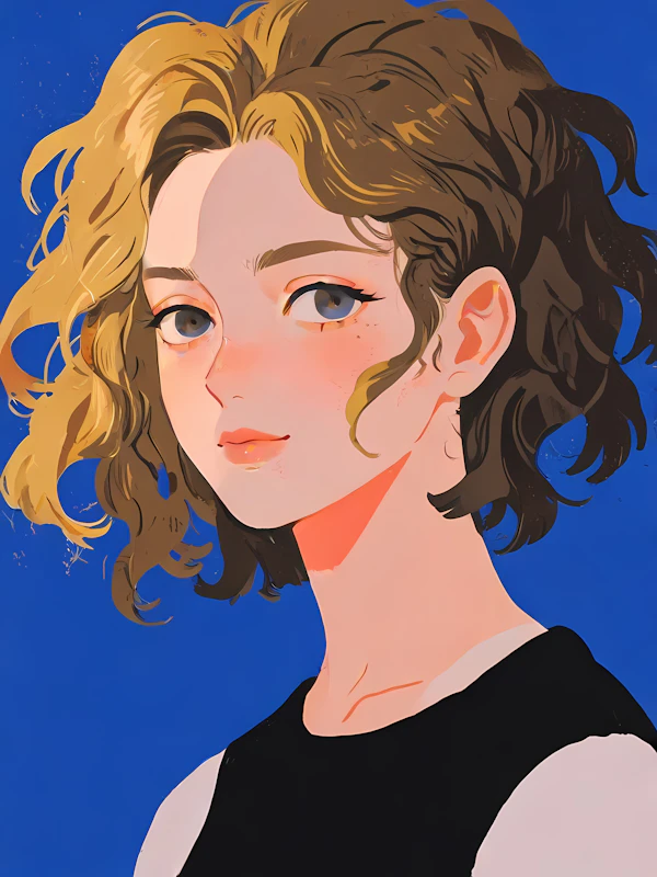 Stylized Portrait Illustration