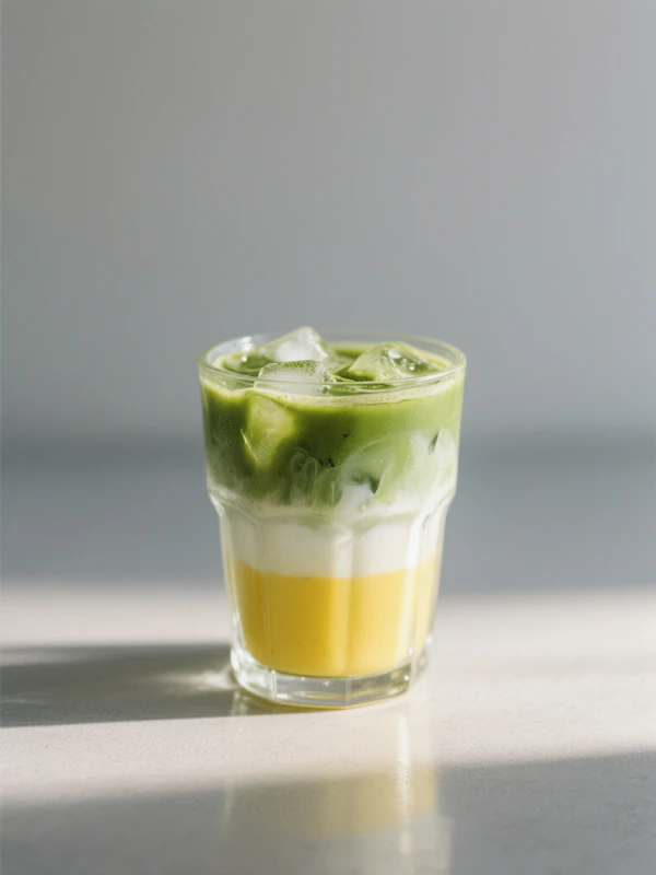 Layered Iced Drink