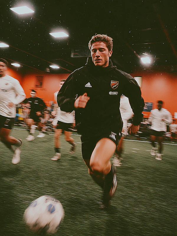 Indoor Soccer Action