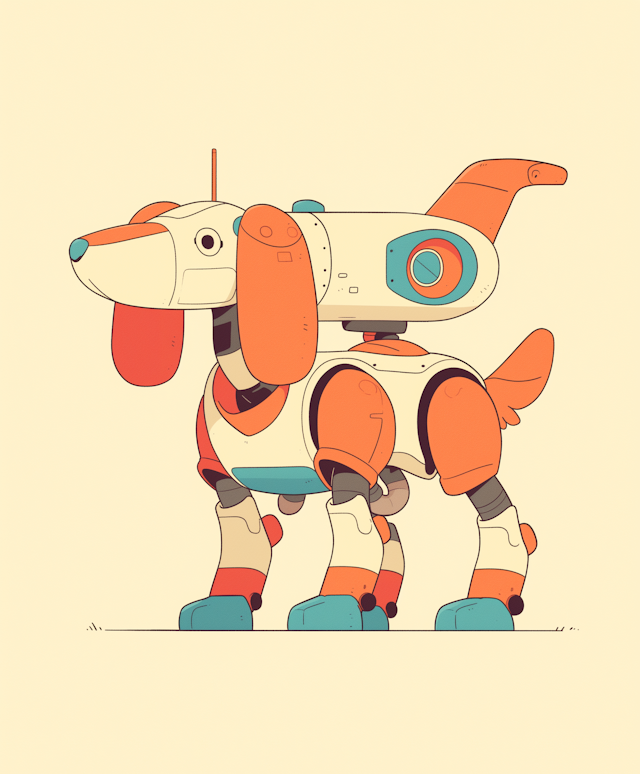 Futuristic Robotic Dog