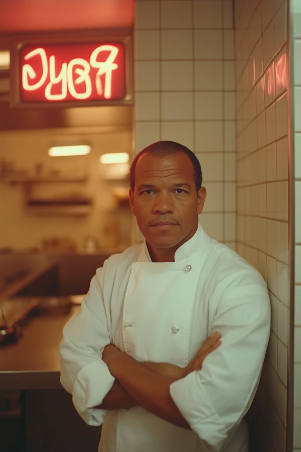 Chef in Kitchen