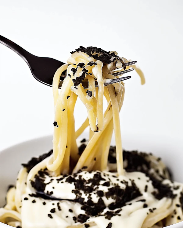 Creamy Pasta Close-Up