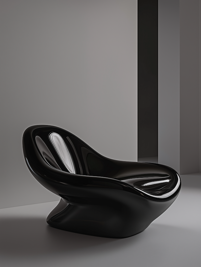 Modern Black Chair