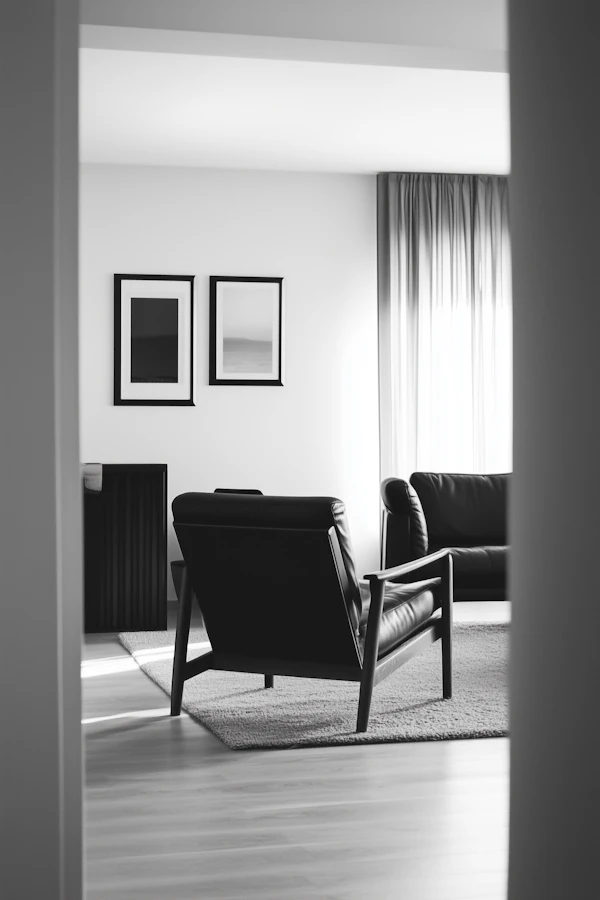 Modern Minimalist Living Room